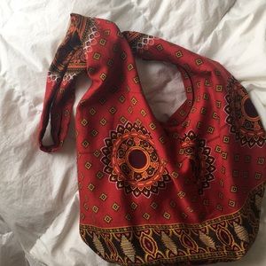 Large slouchy bag, handmade in Kenya